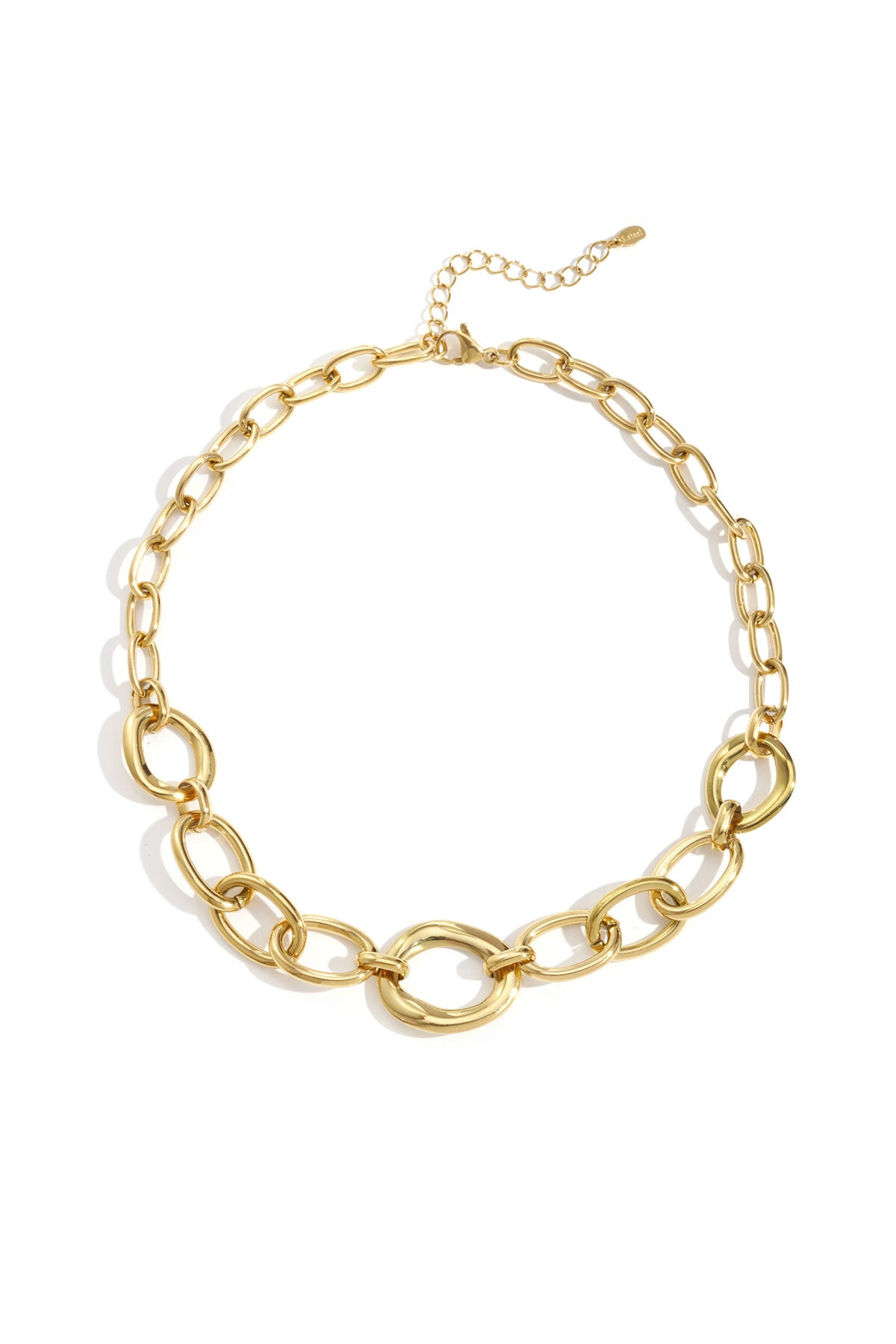 Stainless Steel Chain Necklaces Chain Casual Daily Simple Series Women's jewelry