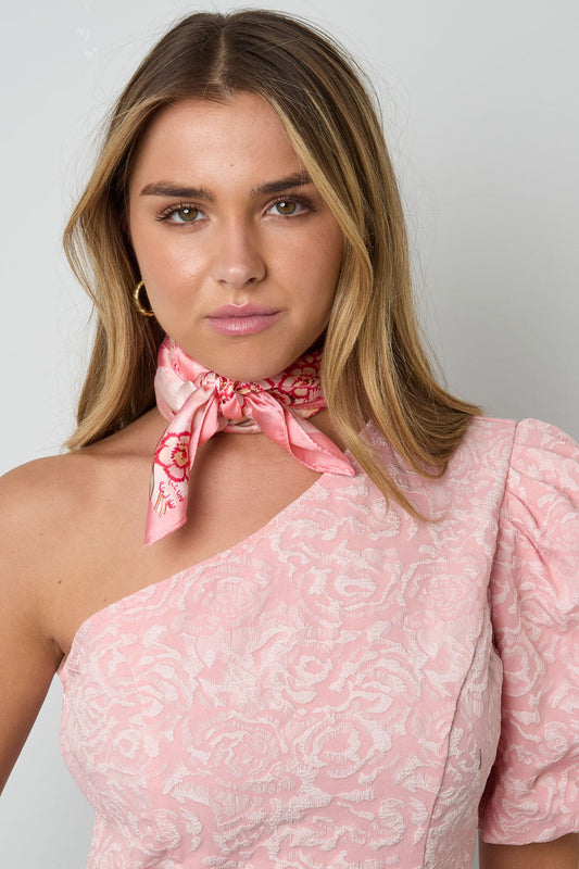 Summer scarves Flower Daily Polyester Daily Accessories