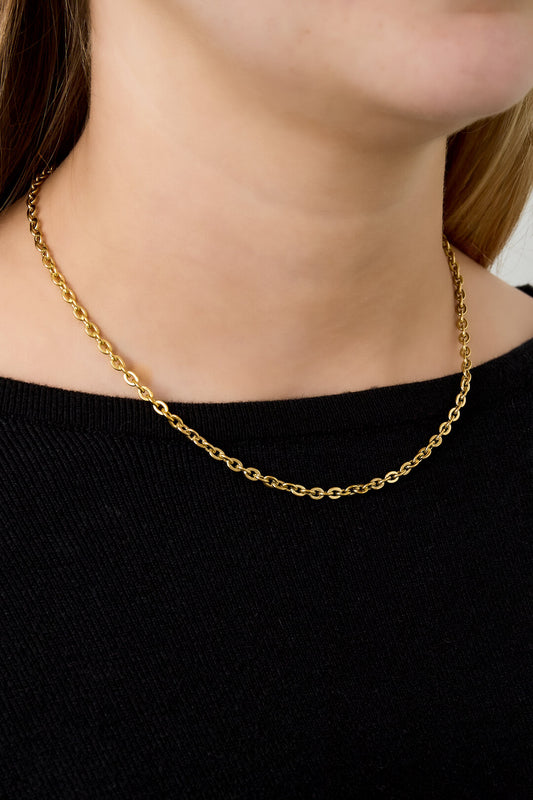 Stainless Steel Chain Necklaces Chain DIY Daily Simple Series Women's jewelry