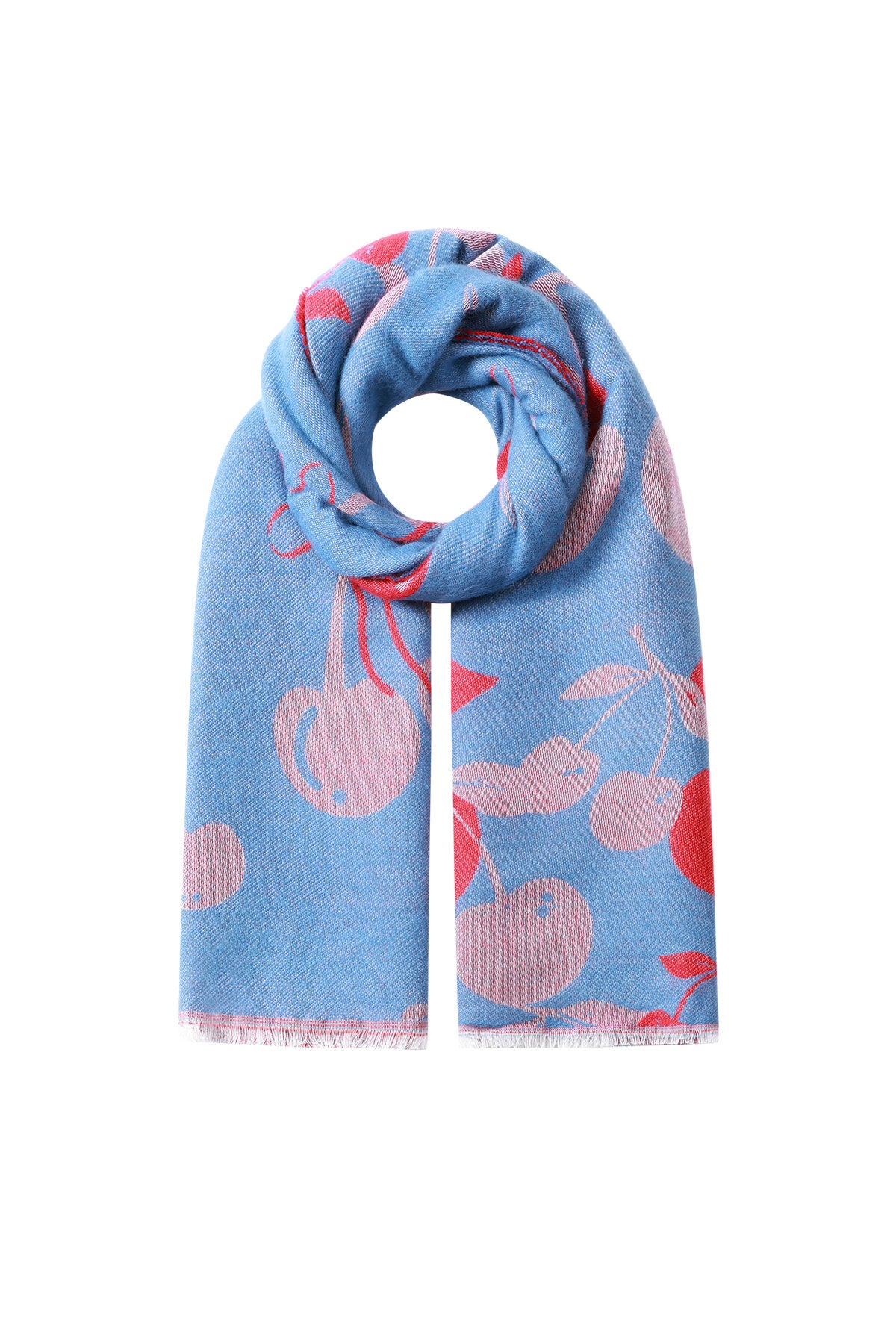 Winter scarves cherry Casual Acrylic Daily Accessories