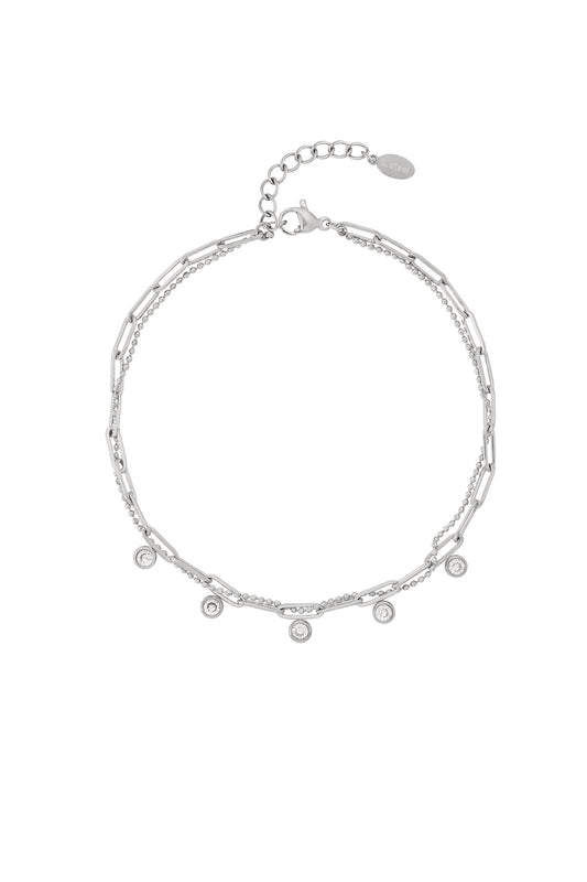Sparkling Chain Anklet