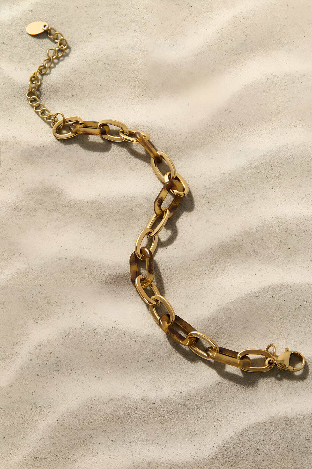 Stainless Steel Chain Bracelets Leopard Print Casual Daily Women's jewelry
