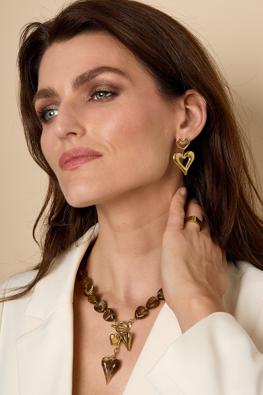 Drop Earrings Heart Casual Daily Simple Series Women's jewelry