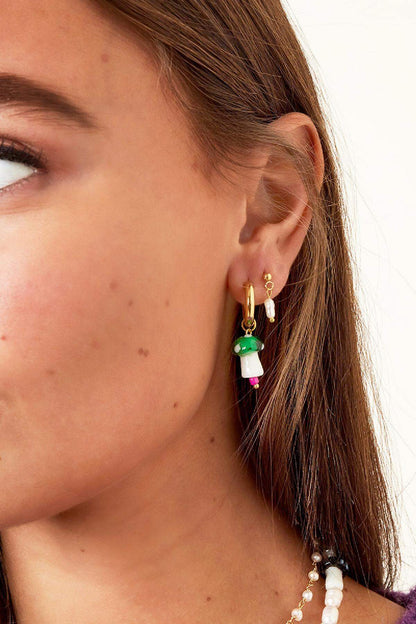 Stainless Steel Drop Earrings irregular shape Casual Daily Simple Series Women's jewelry