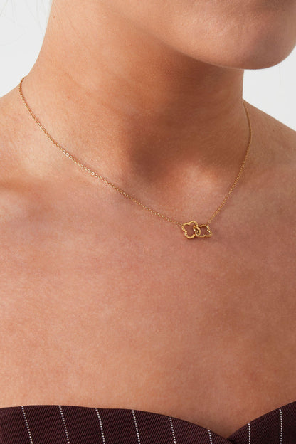 linked luck necklace