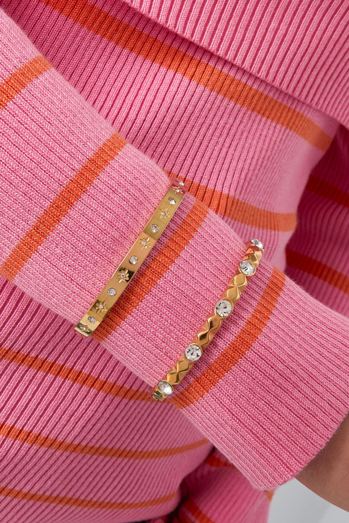 diamond relief bracelet