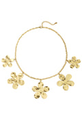 Stainless Steel Pendant necklaces Flower Casual Daily Simple Series Women's jewelry