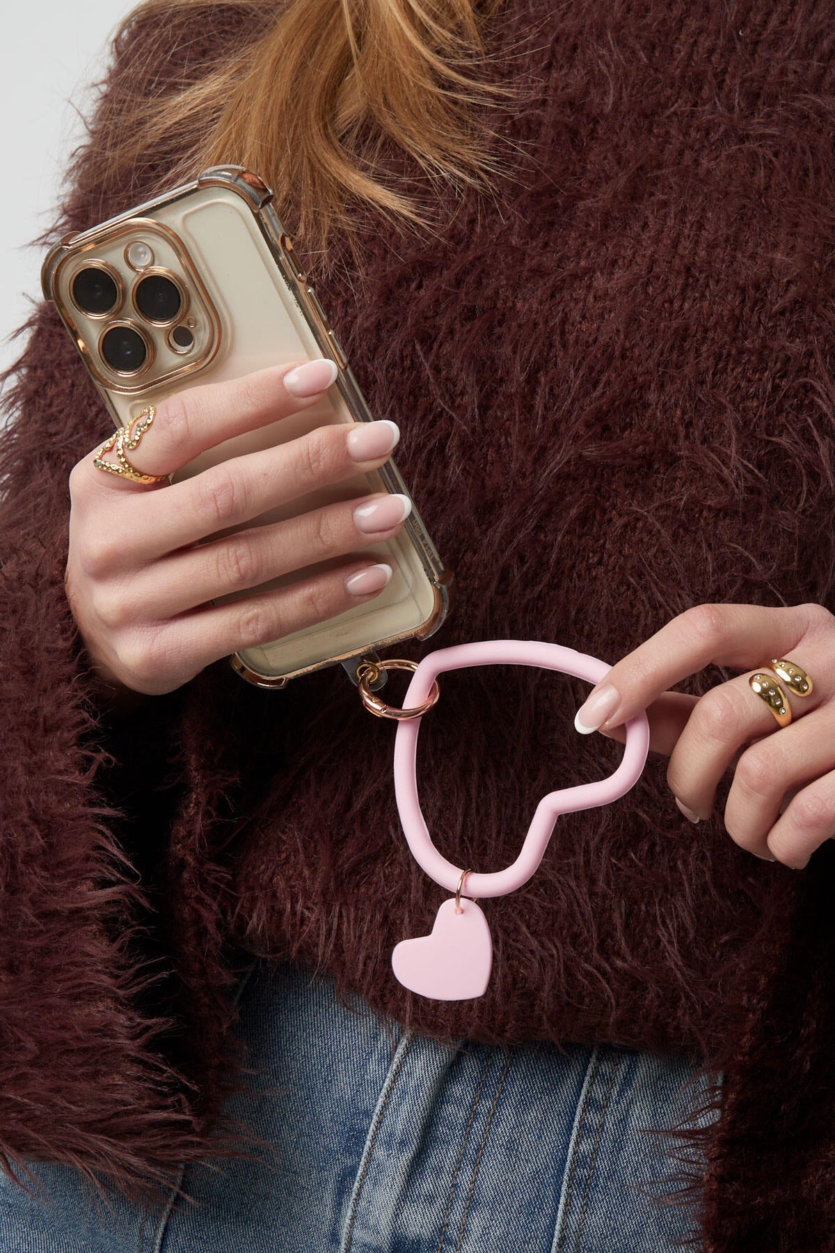 phone accessory love link-black 