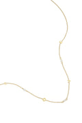 Love necklace with pearls