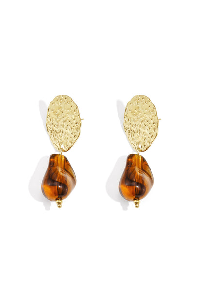 Stainless Steel Drop Earrings irregular shape Casual Daily Simple Series Women's jewelry