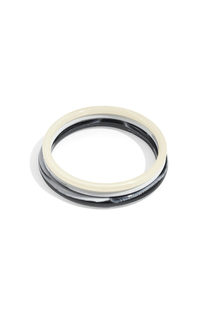 Acrylic Bangles Solid Color Casual Daily Simple Series Women's jewelry