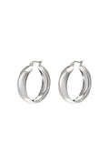 Stainless Steel Hoop Earrings circle Casual Daily Simple Series Women's jewelry