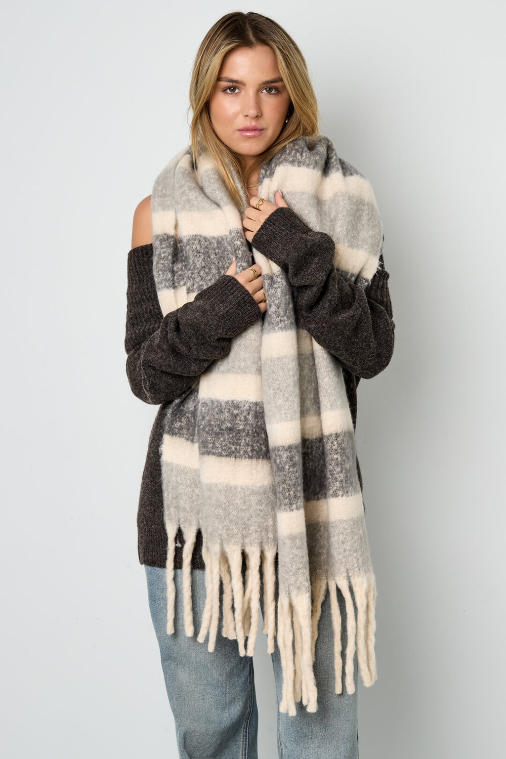 Basic autumn scarf