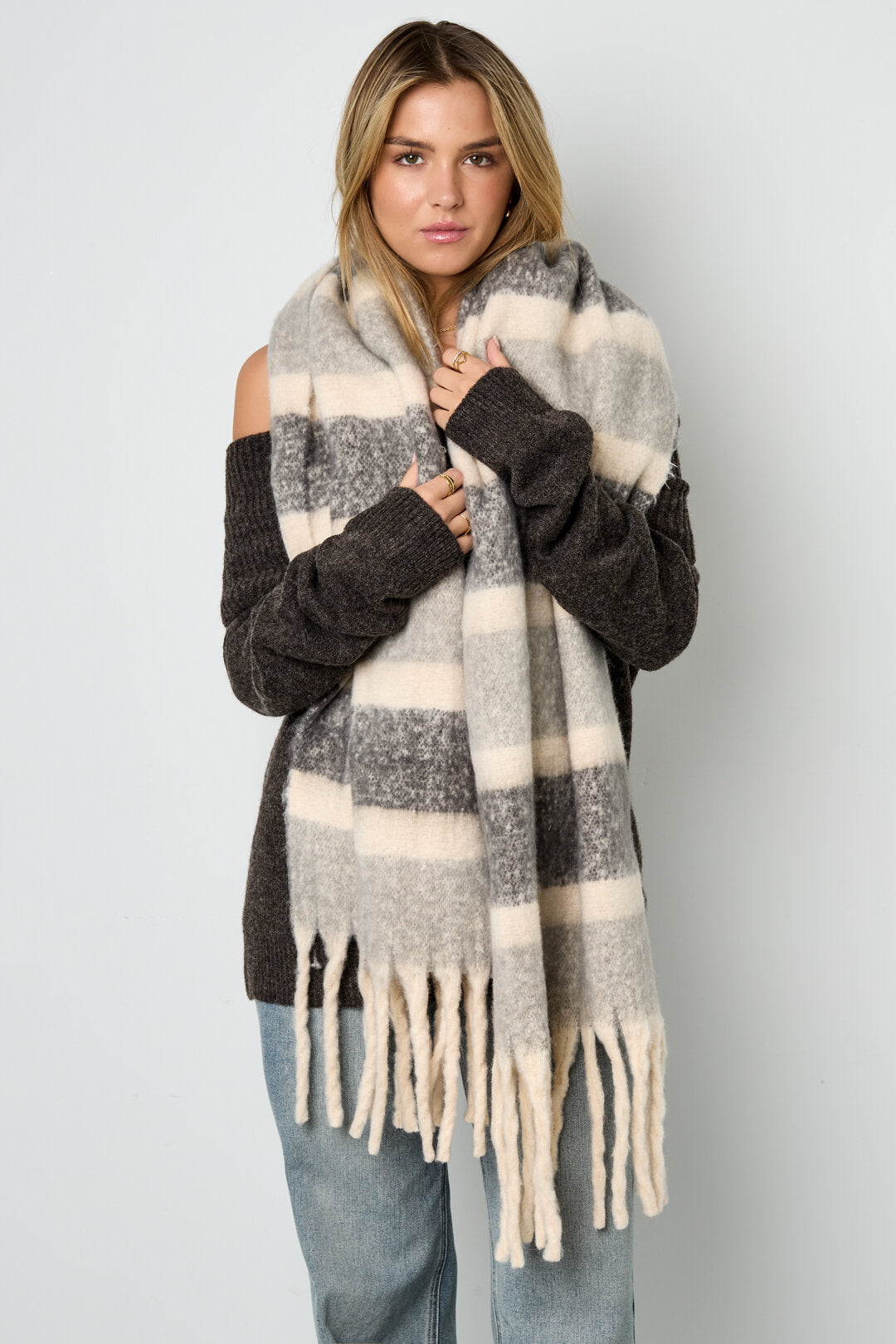 Basic autumn scarf