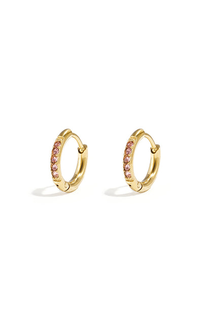 small earrings with stones