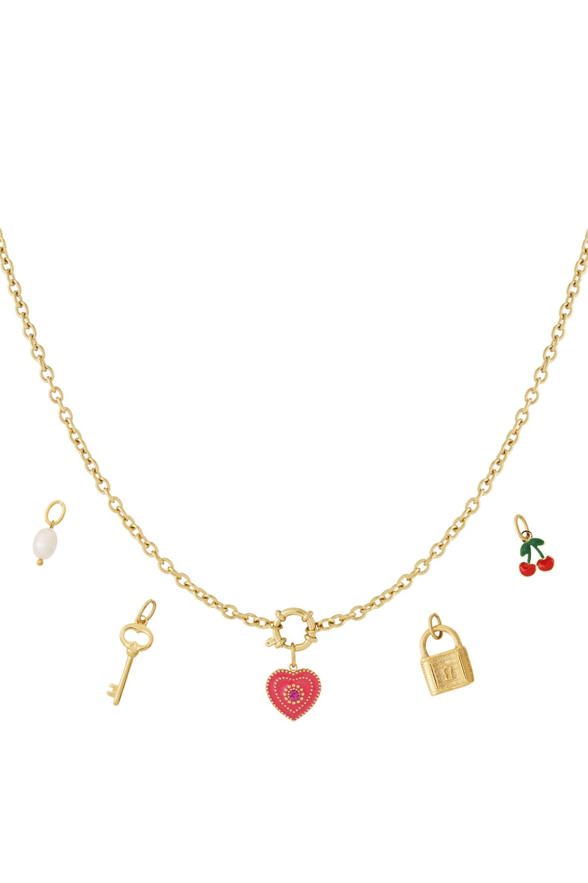 Heart DIY necklace
