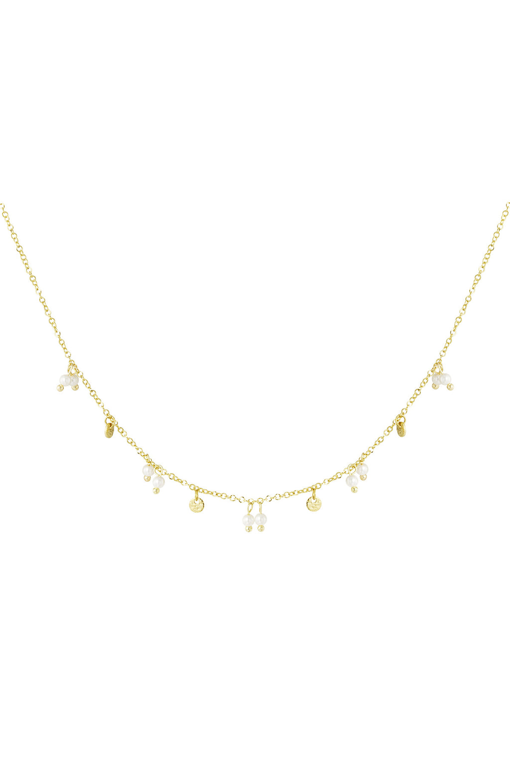 necklace pearls and charms