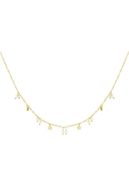 necklace pearls and charms