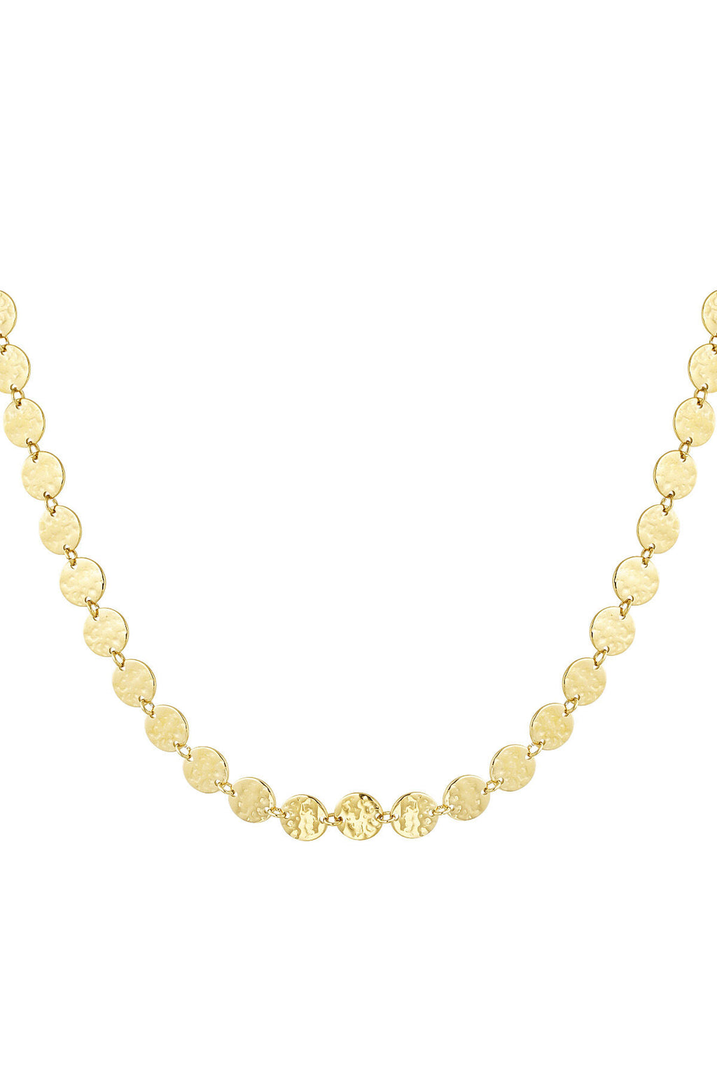 round vintage necklace
