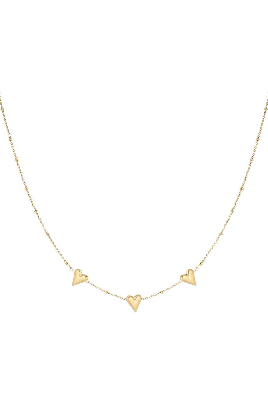 triple love necklace