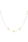 triple love necklace