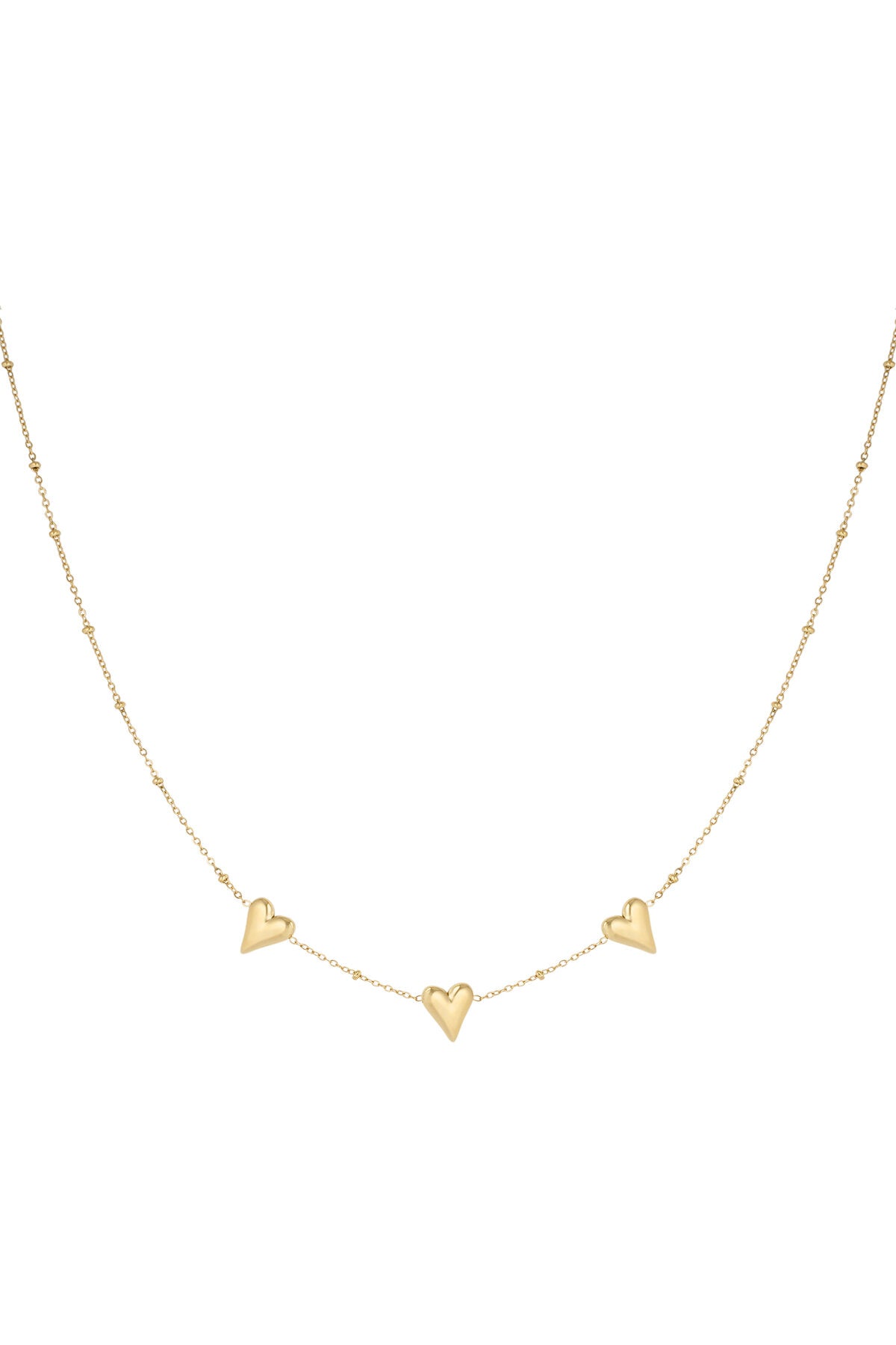 triple love necklace