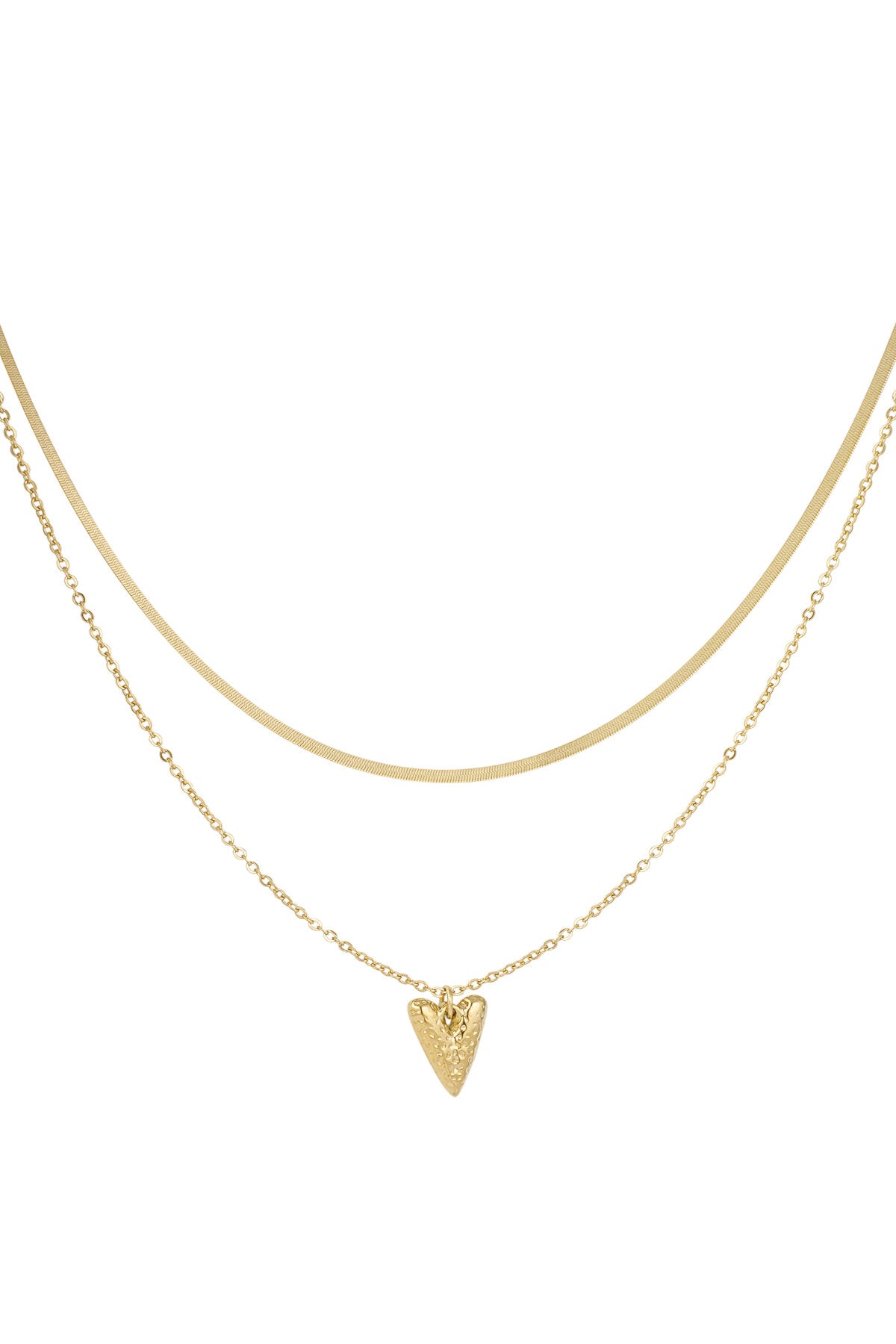 heartfelt layers necklace