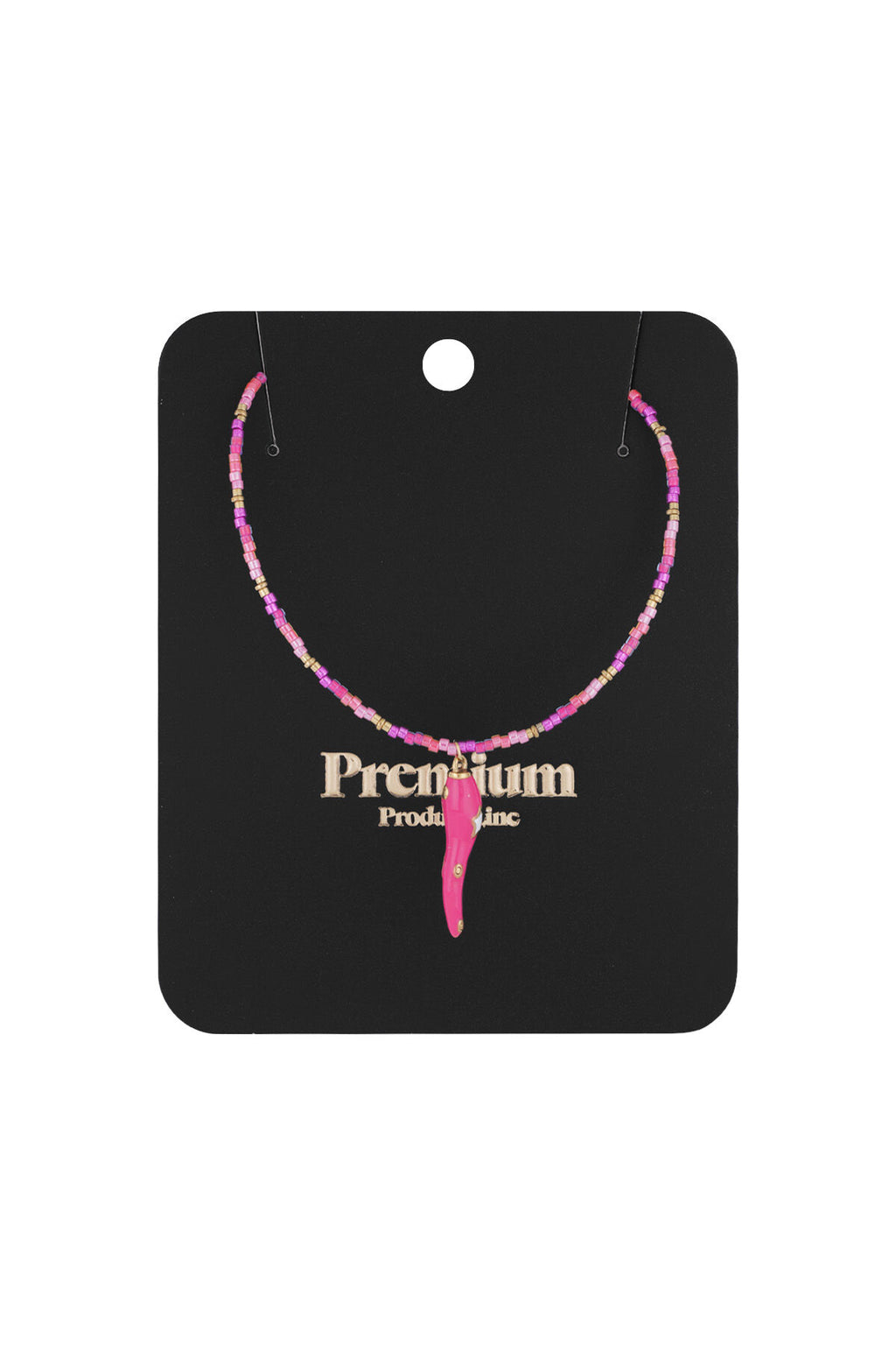 Hot pepper necklace