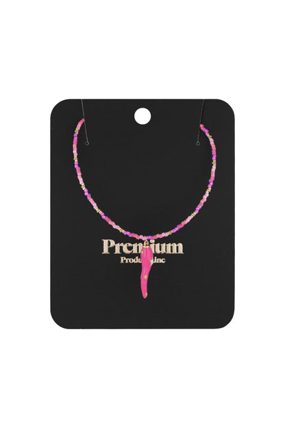 Hot pepper necklace