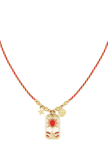 eclipse charm necklace