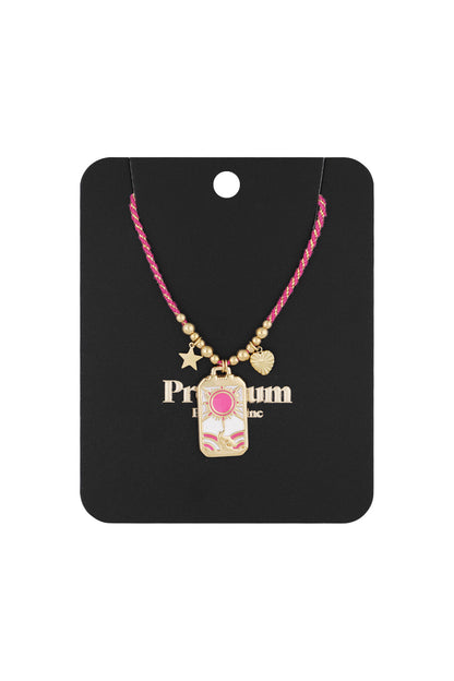 eclipse charm necklace