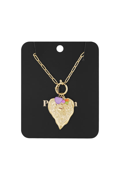 charm necklace lovebook
