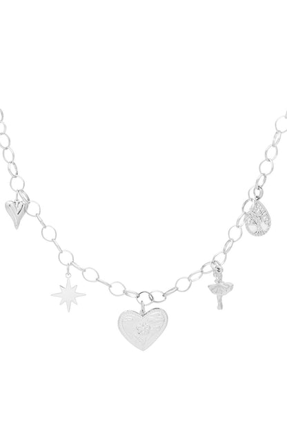 heartfelt sparkle necklace