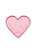 gift of love stainless steel necklace & bracelet