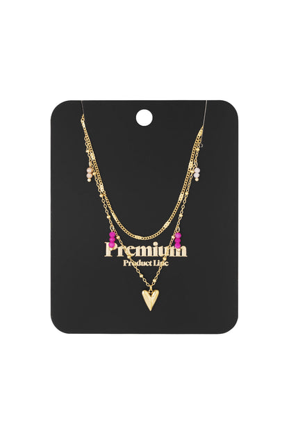 double love necklace
