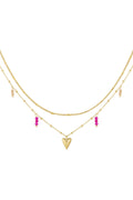 double love necklace