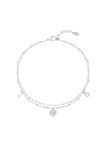 love love love ankle bracelet