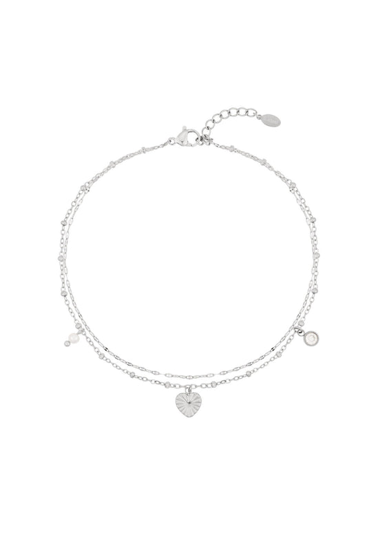 love love love ankle bracelet