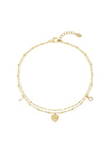 love love love ankle bracelet
