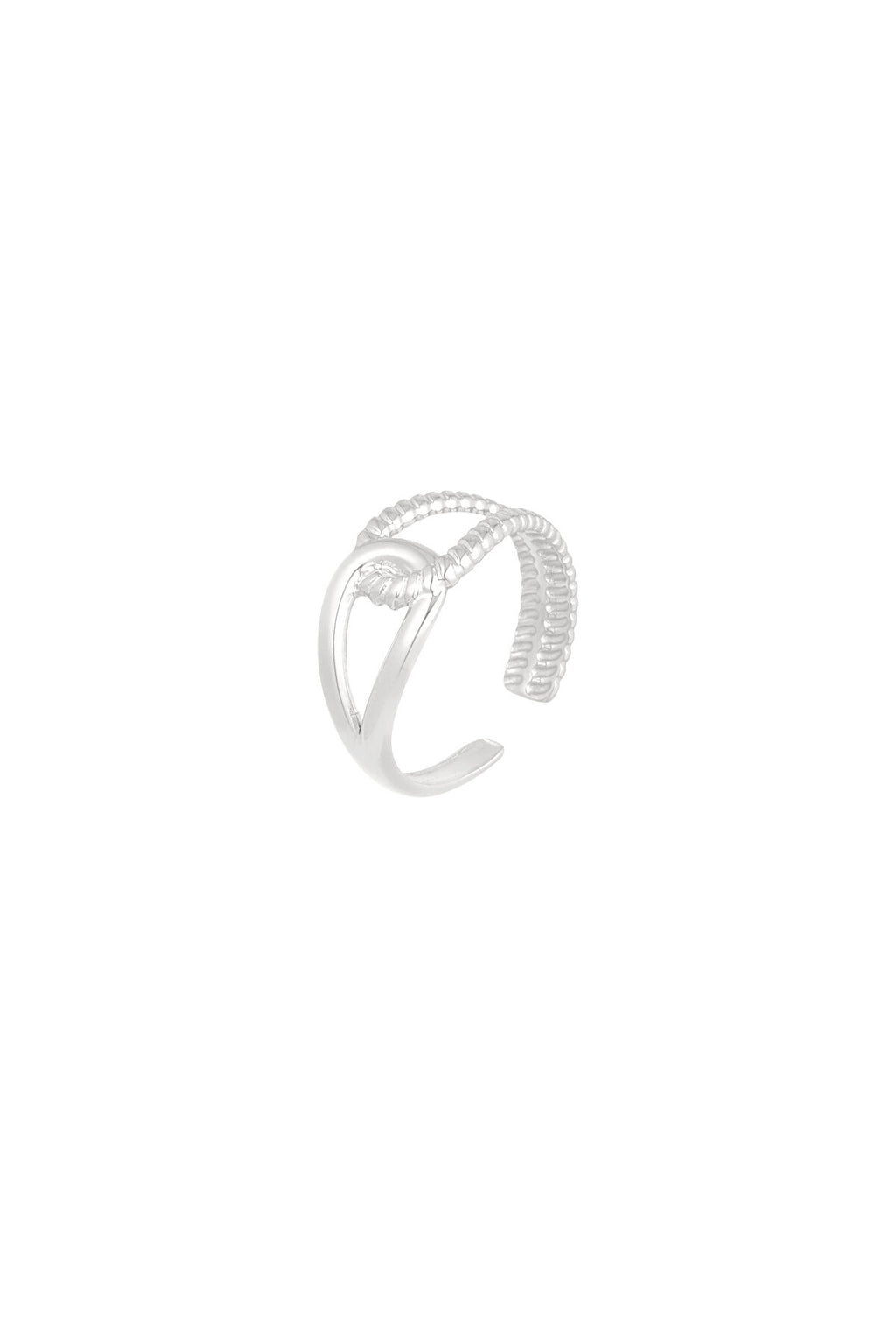 Ring forever connected - Silver Color color