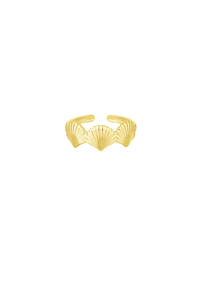 Ring sea shell lover - Silver Color color