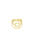 layered knot ring