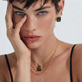 Forest Gold Amber Set