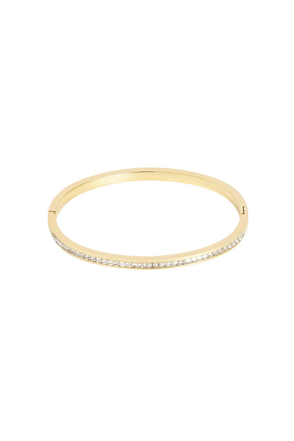 Slave bracelet thin stones