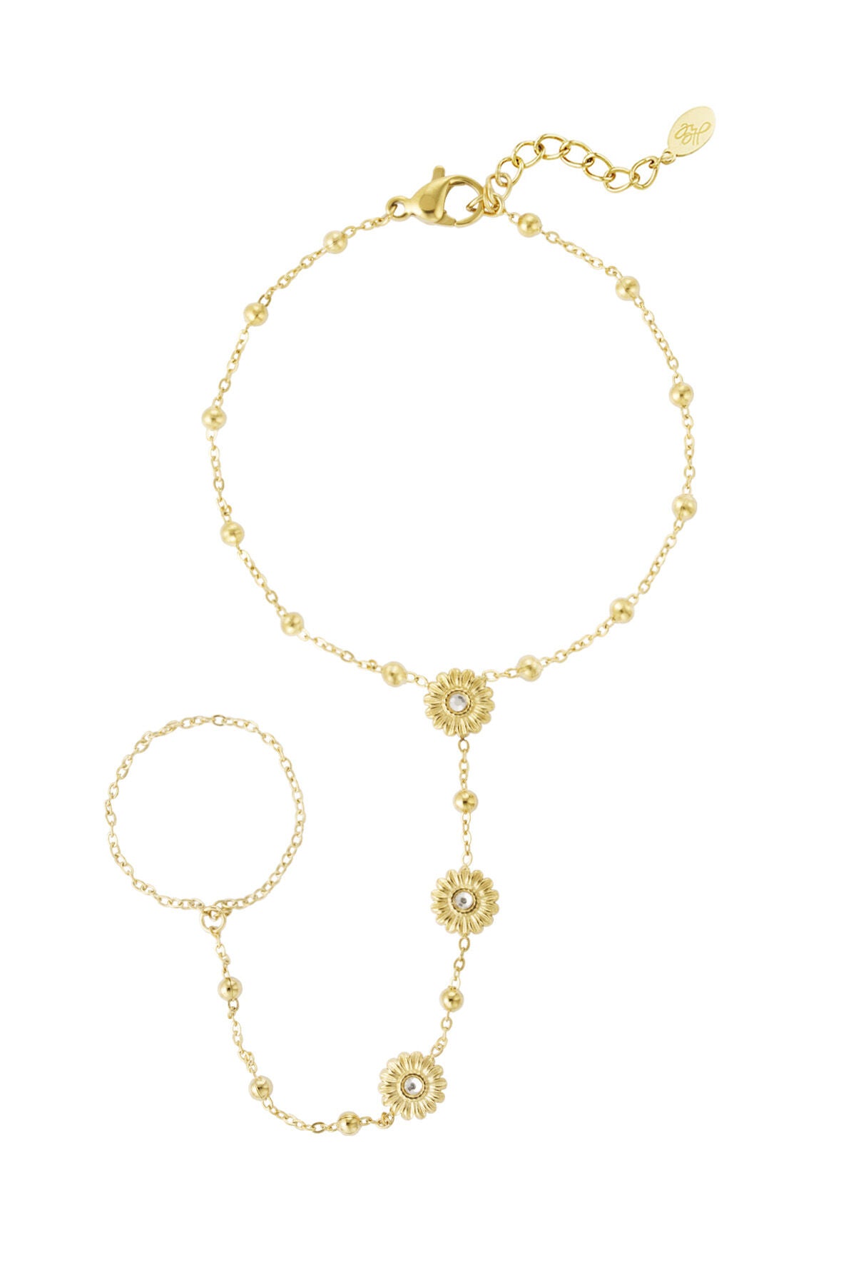 bracelet floral finesse