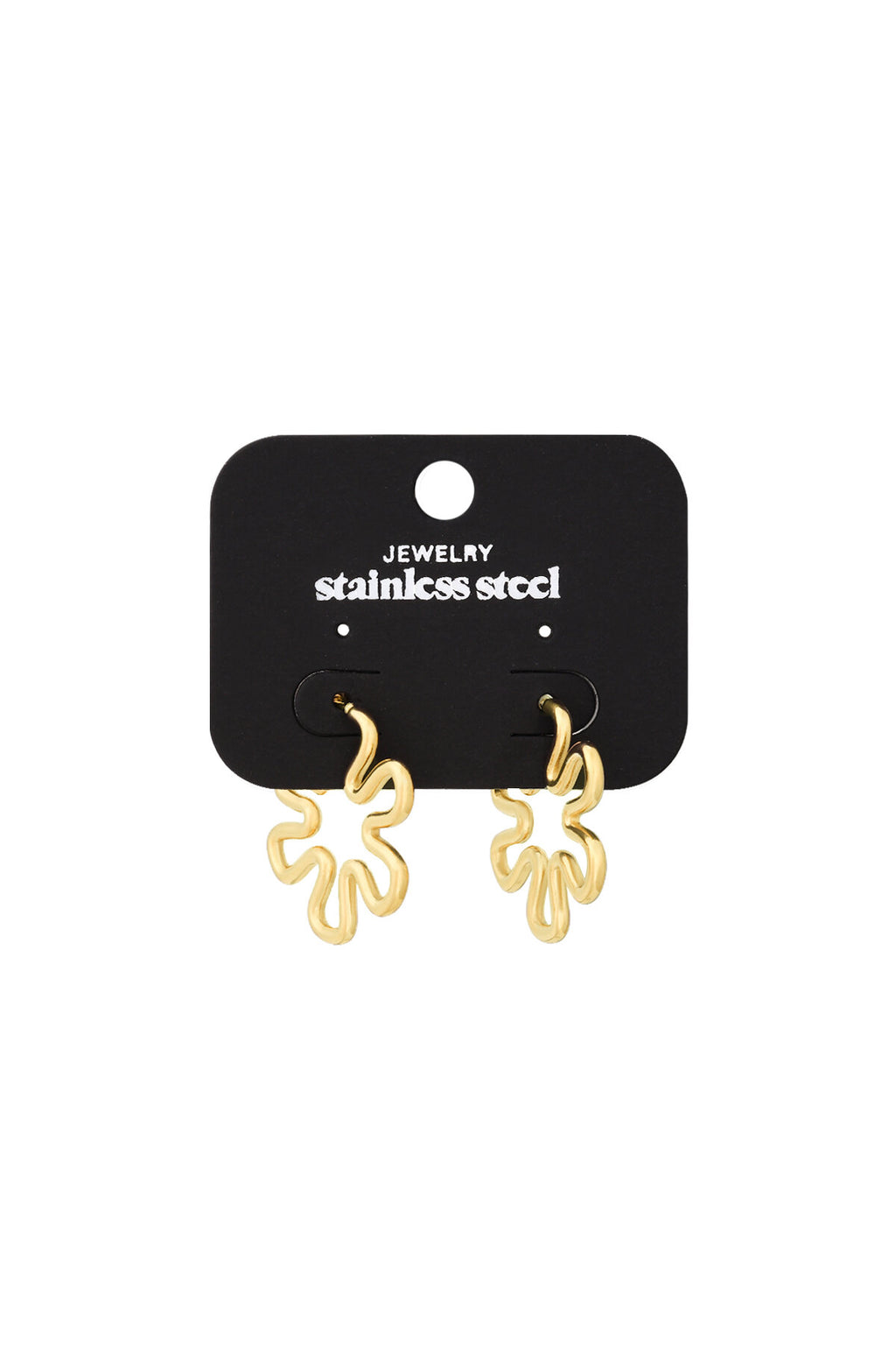 hippie flower earrings
