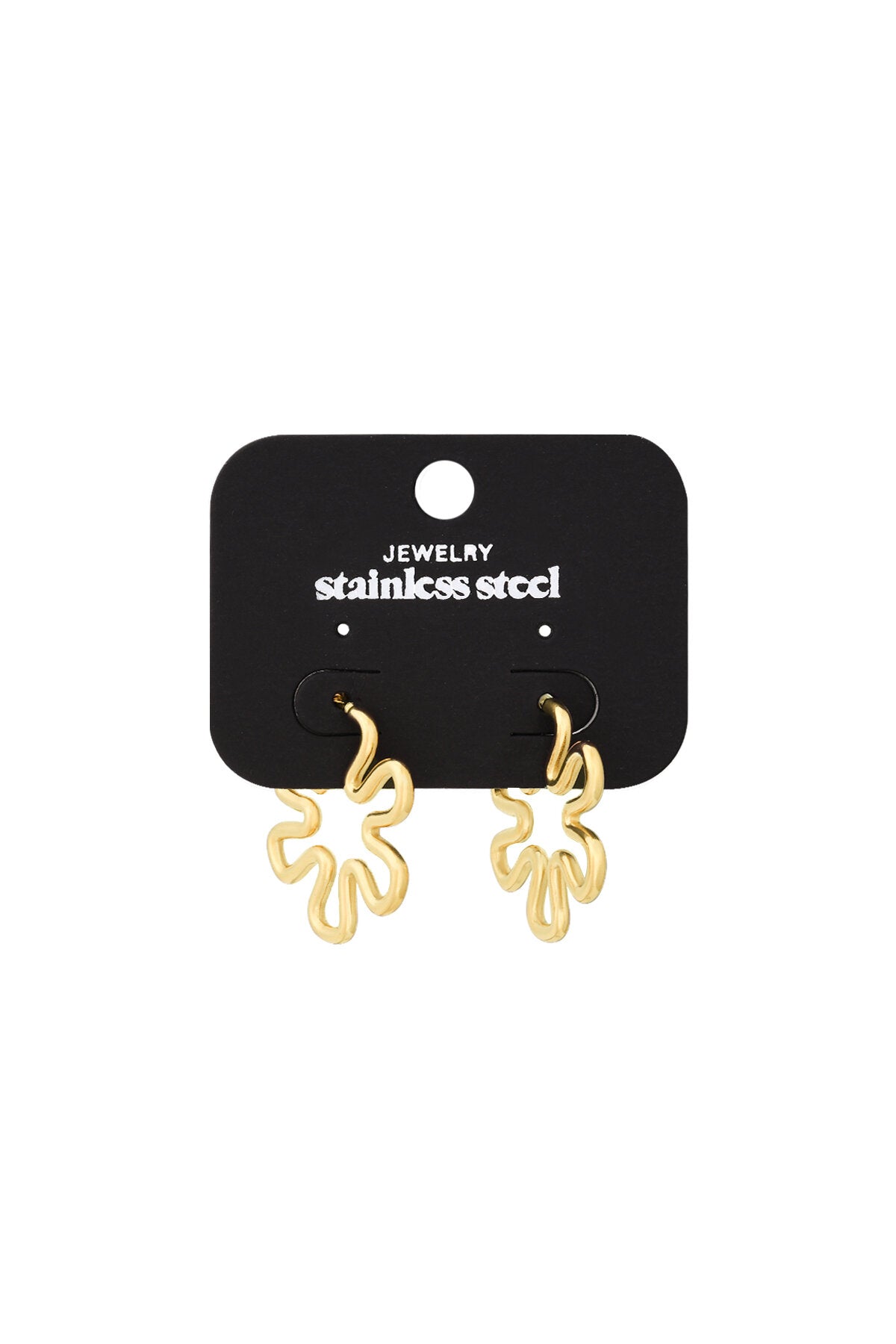 hippie flower earrings
