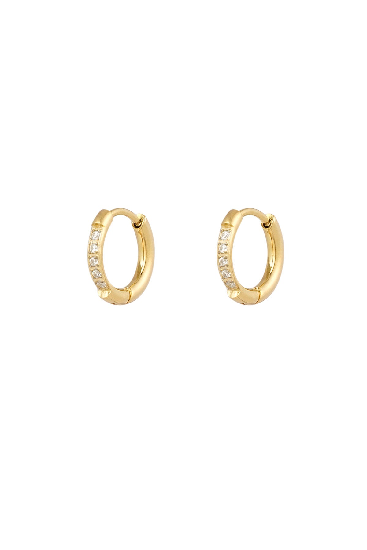 small earrings with stones