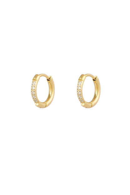 small earrings with stones