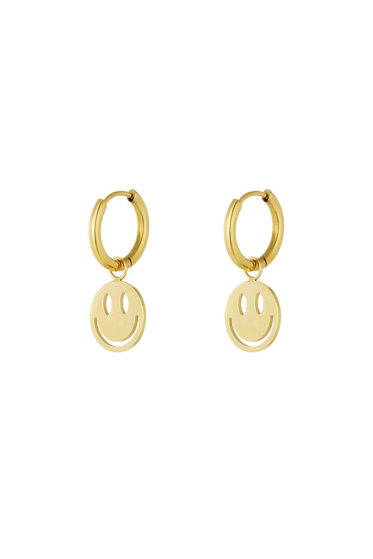 earrings smiley lover